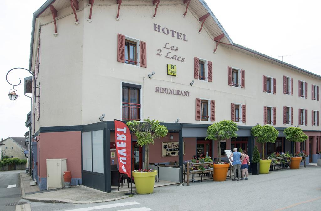 Logis Hotel Lbb - Les 2 Lacs Clairvaux-les-Lacs Exterior foto