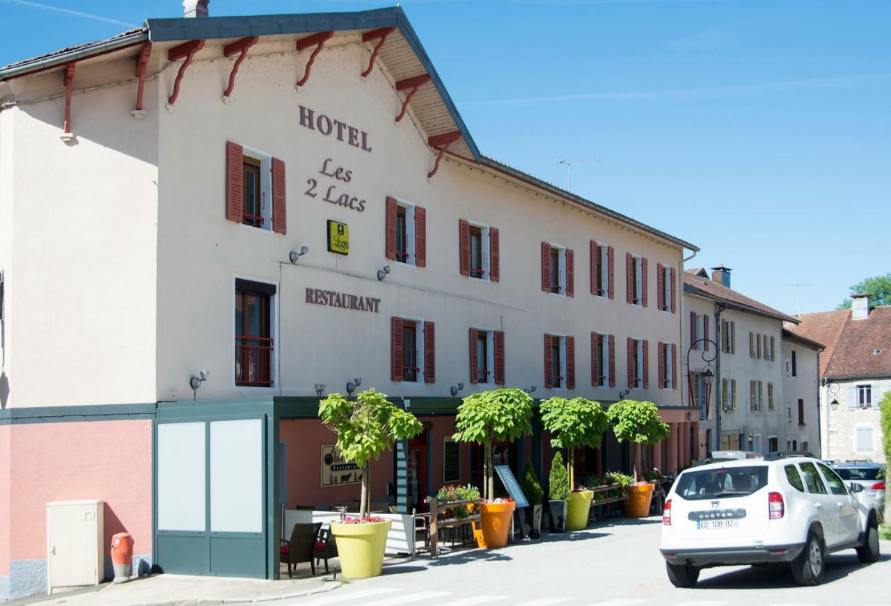 Logis Hotel Lbb - Les 2 Lacs Clairvaux-les-Lacs Exterior foto